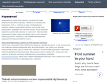 Tablet Screenshot of nopeustesti.org