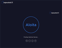 Tablet Screenshot of nopeustesti.fi
